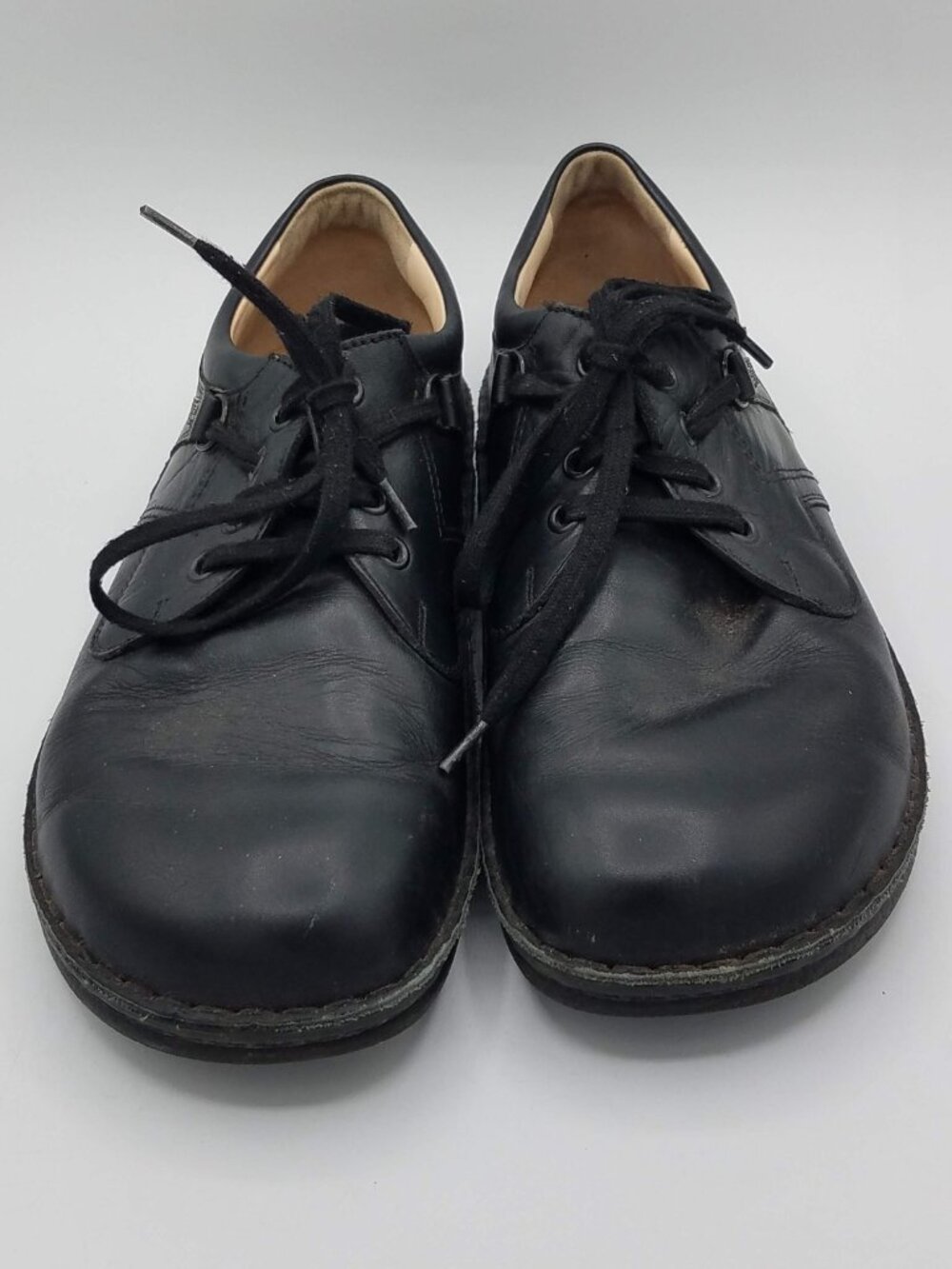 Finn Comfort Vaasa Black Mens 42 Leather Orthopedic Shoes 6391712